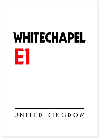 Whitechapel E1 Postal Code - @VickyHanggara