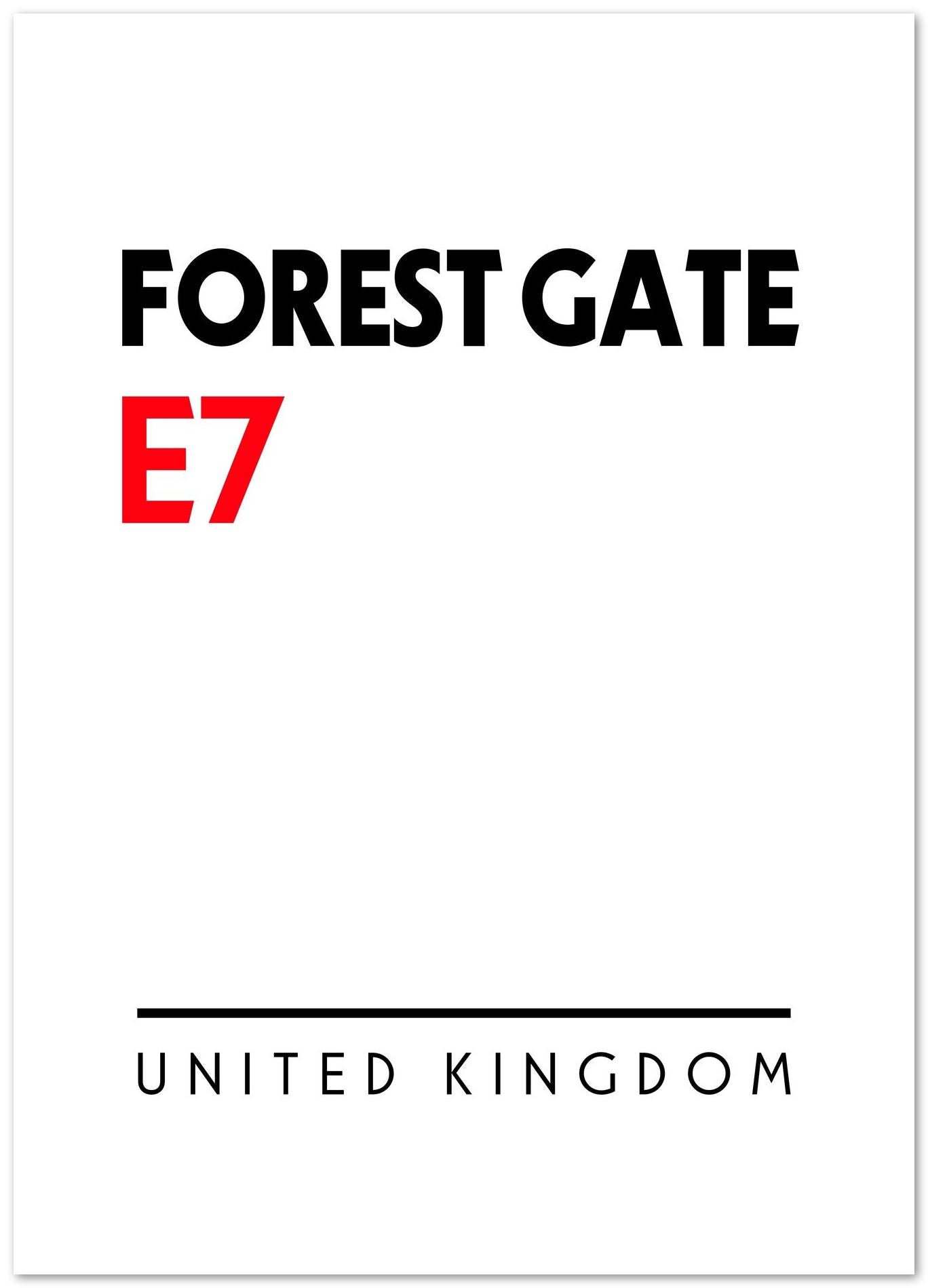 Forest Gate E7 Postal Code - @VickyHanggara