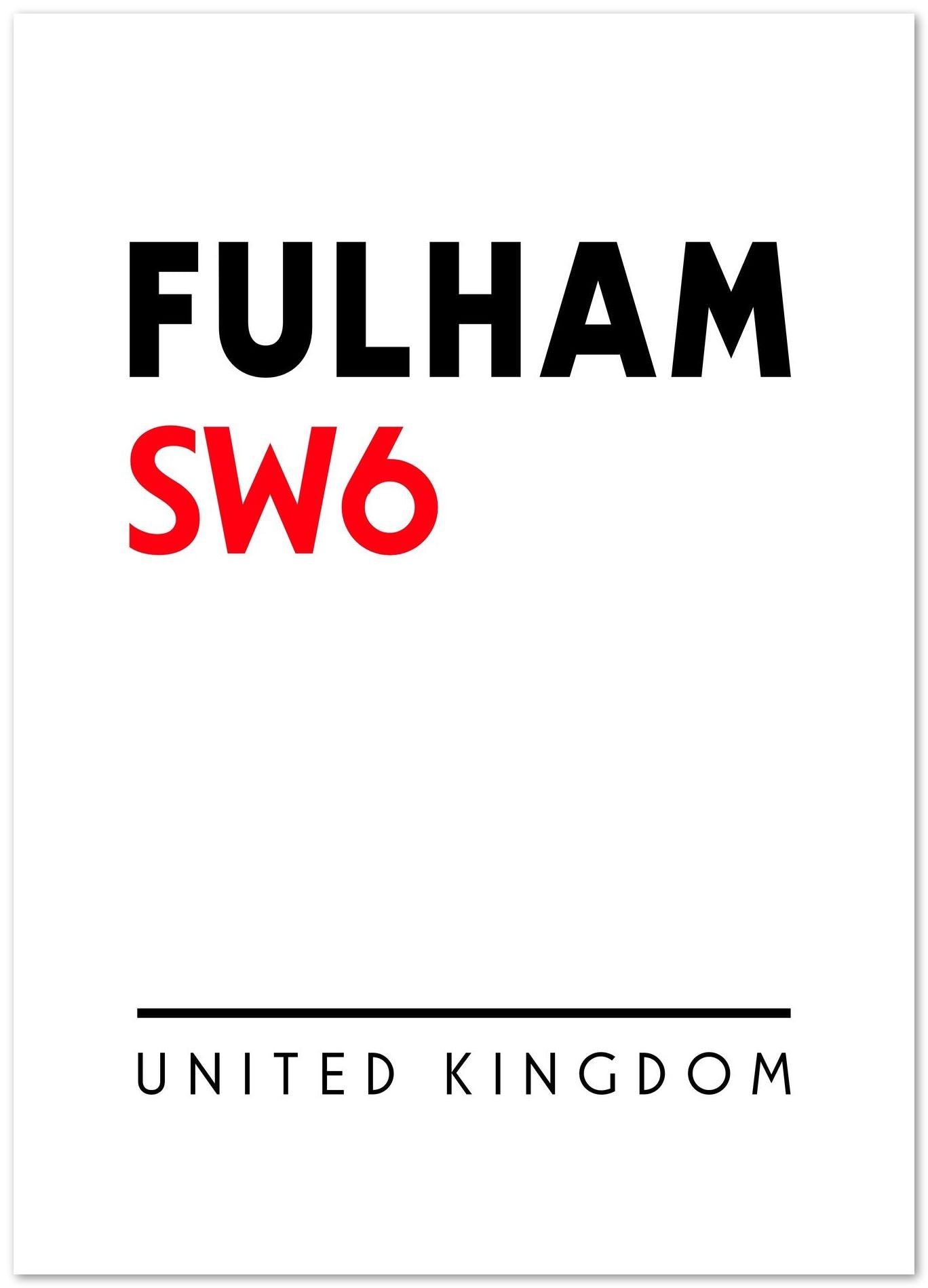 Fulham Sw6 Postal Code - @VickyHanggara