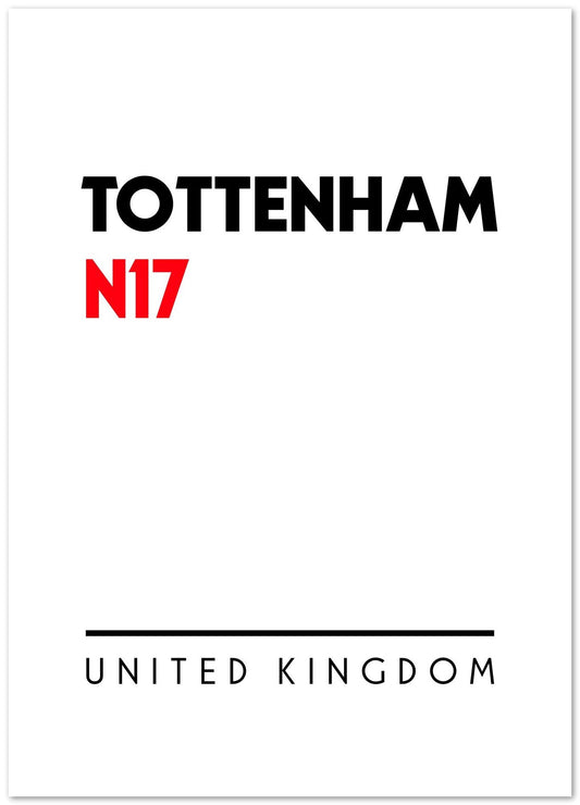 Tottenham N17 Postal Code - @VickyHanggara