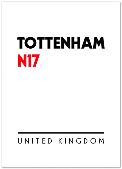 Tottenham N17 Postal Code - @VickyHanggara