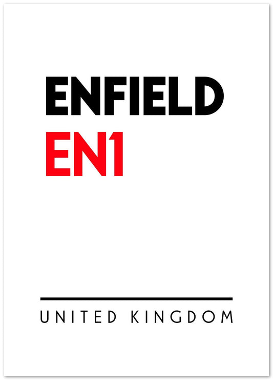 Enfield EN1 Postal Code - @VickyHanggara