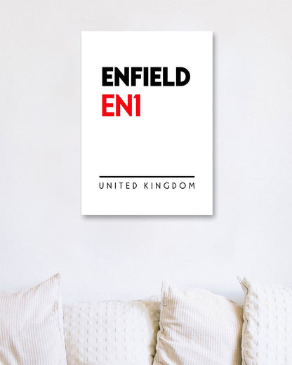 Enfield EN1 Postal Code - @VickyHanggara