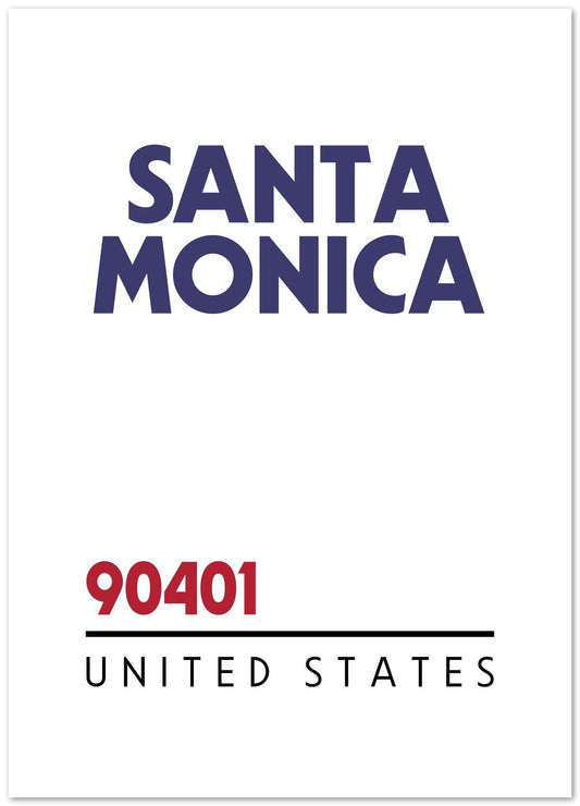 Santa Monica 90401 Postal Code - @VickyHanggara