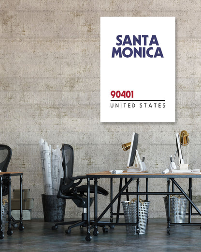 Santa Monica 90401 Postal Code - @VickyHanggara