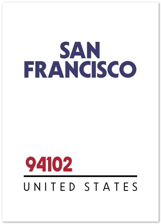 San Francisco 94102 Postal Code - @VickyHanggara