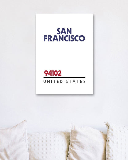 San Francisco 94102 Postal Code - @VickyHanggara