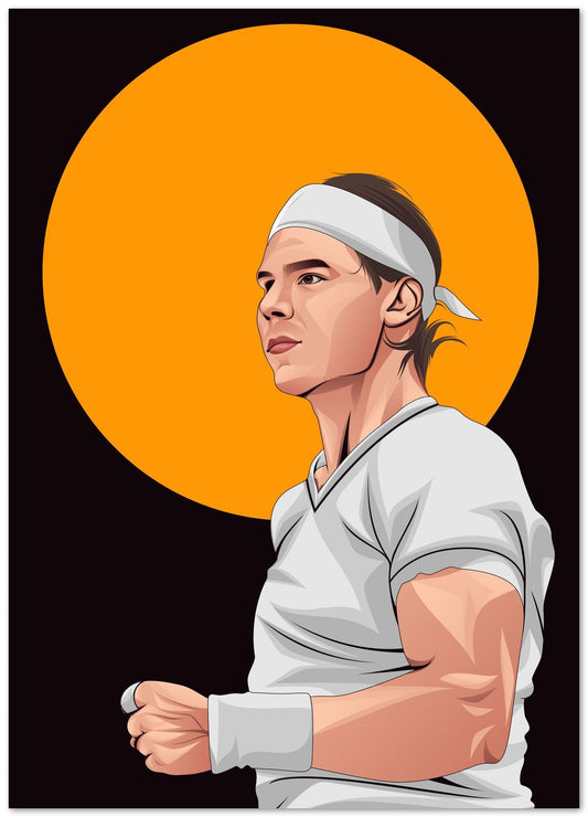 Rafael Nadal - @AsranVektor