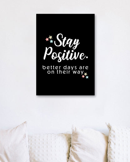 Stay Positive - @VickyHanggara