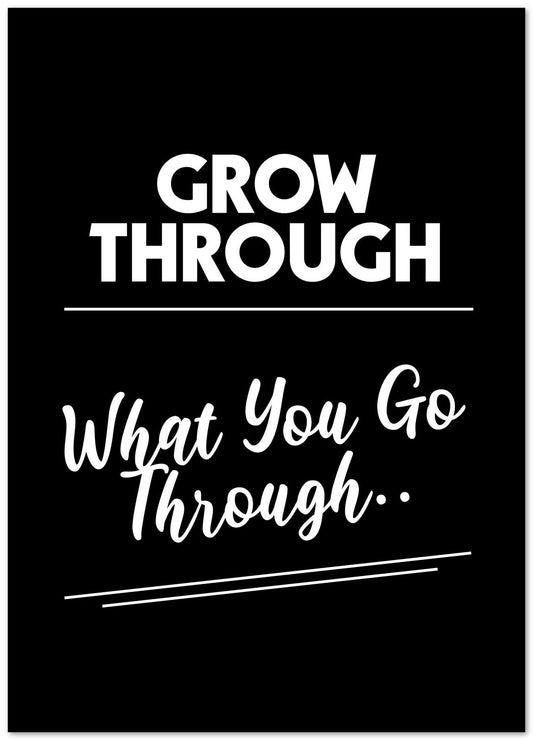 Grow Through - @VickyHanggara