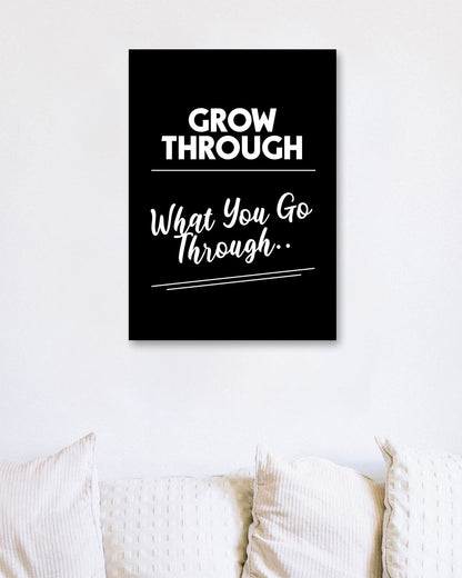 Grow Through - @VickyHanggara