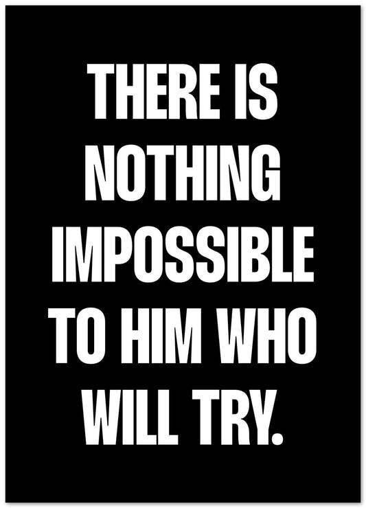 There is Nothing Impossible - @VickyHanggara