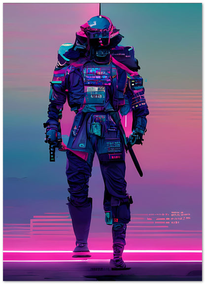 Samurai japanese vapor wave - @SanDee15