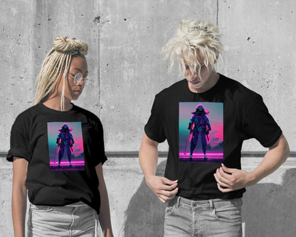 Vapor wave of samurai - @SanDee15