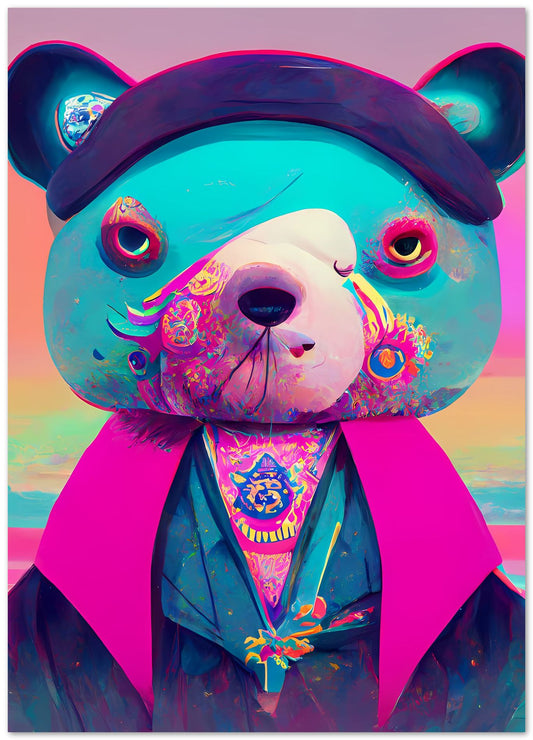 Bear vapor wave - @SanDee15