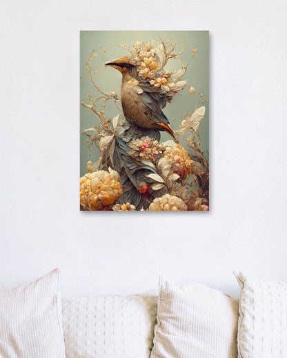 Bird flower realism - @SanDee15