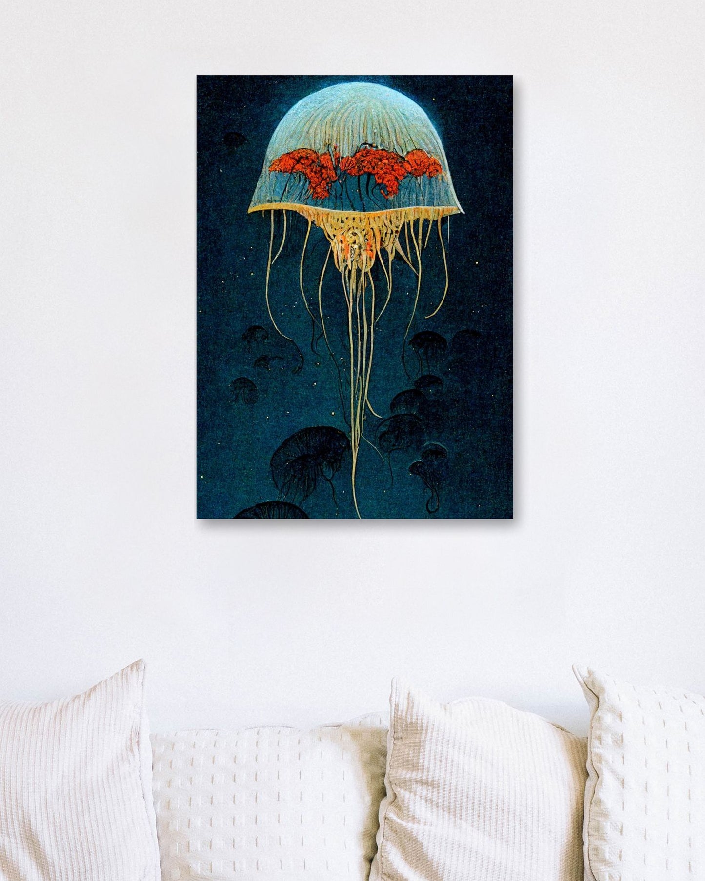 Jellyfish modern art - @SanDee15