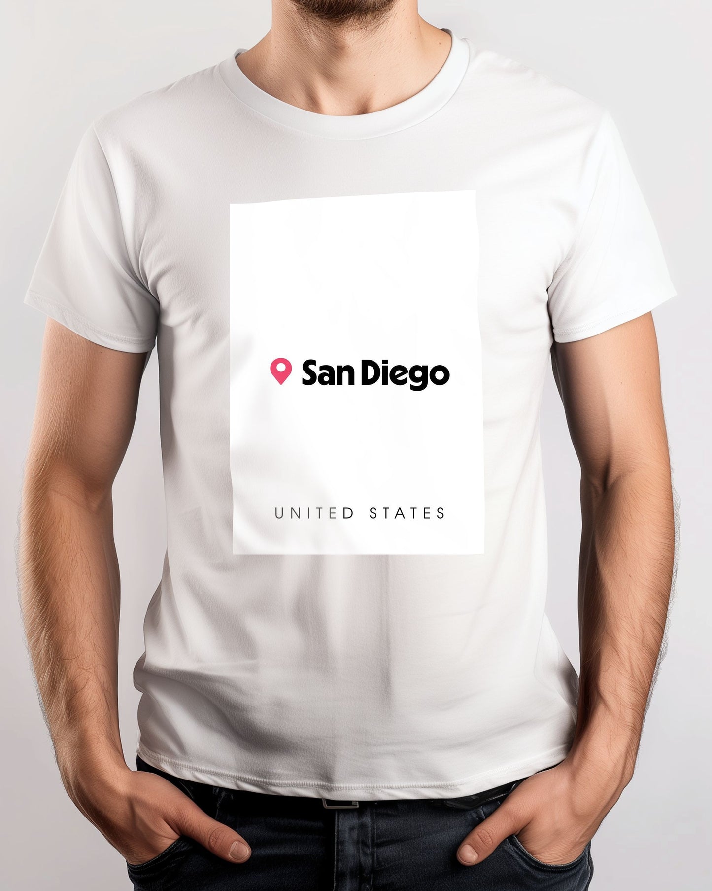 San Diego Map - @VickyHanggara