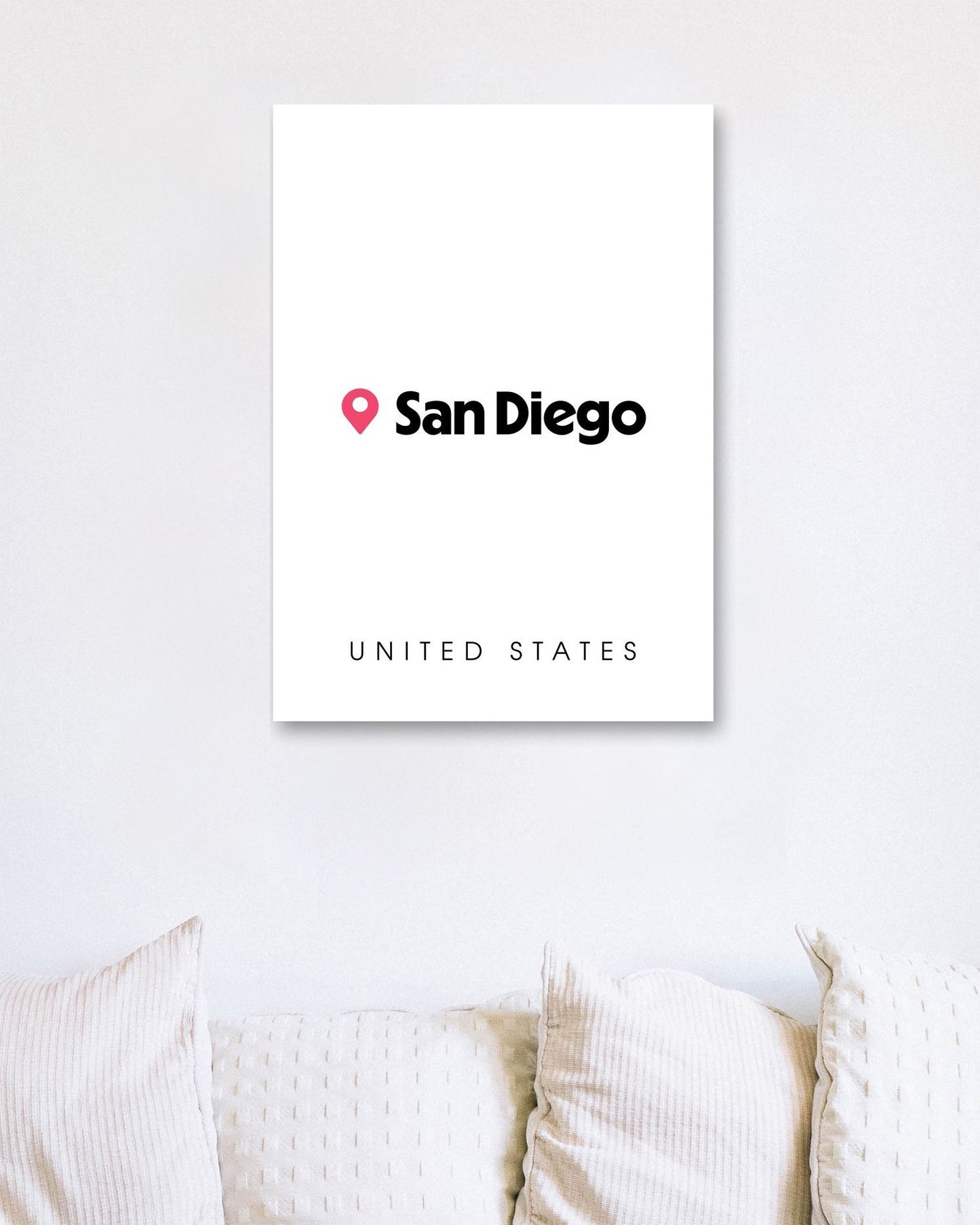 San Diego Map - @VickyHanggara