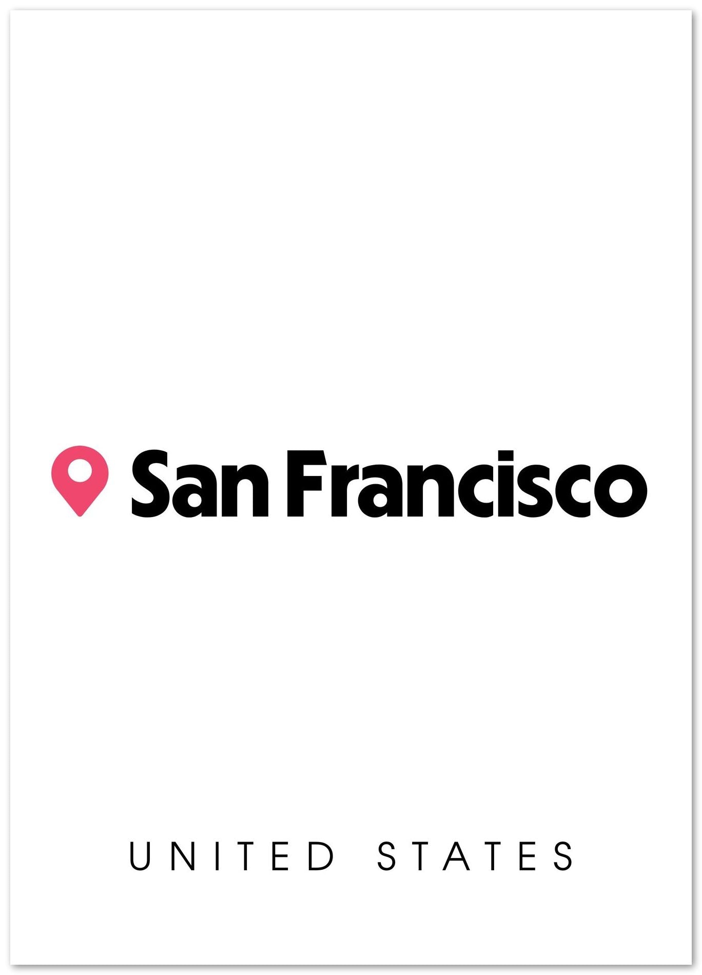 San Francisco Map - @VickyHanggara