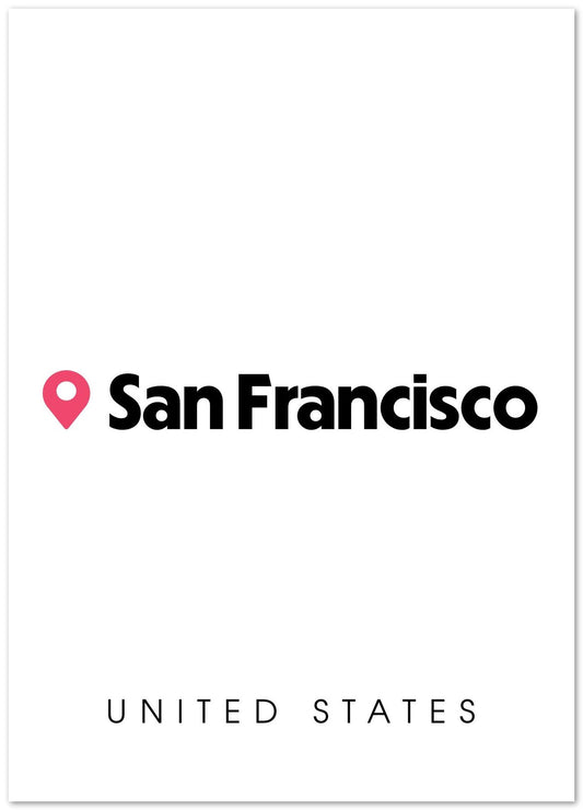 San Francisco Map - @VickyHanggara