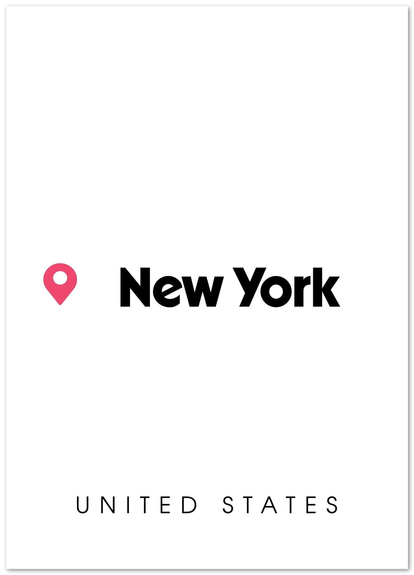 New York Map - @VickyHanggara