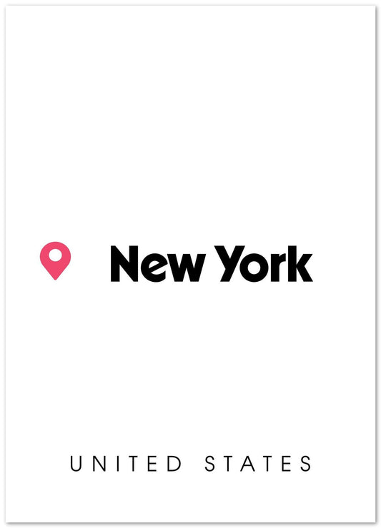 New York Map - @VickyHanggara