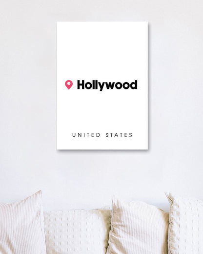 Hollywood Map - @VickyHanggara