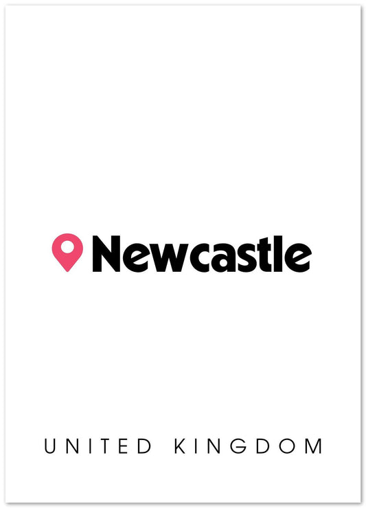 Newcastle Map - @VickyHanggara