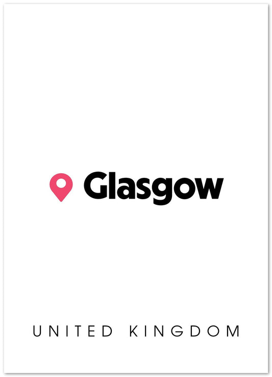 Glasgow Map - @VickyHanggara