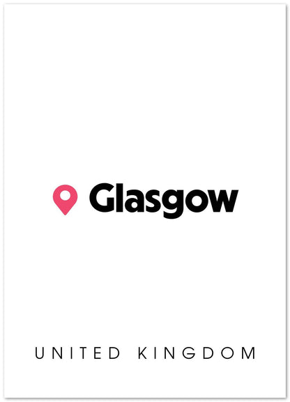 Glasgow Map - @VickyHanggara