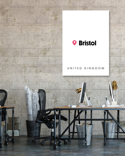 Bristol Map - @VickyHanggara