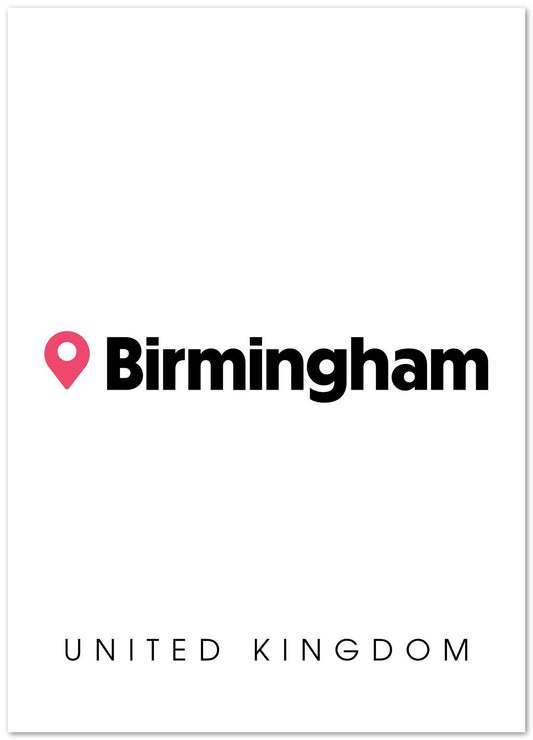 Birmingham Map - @VickyHanggara