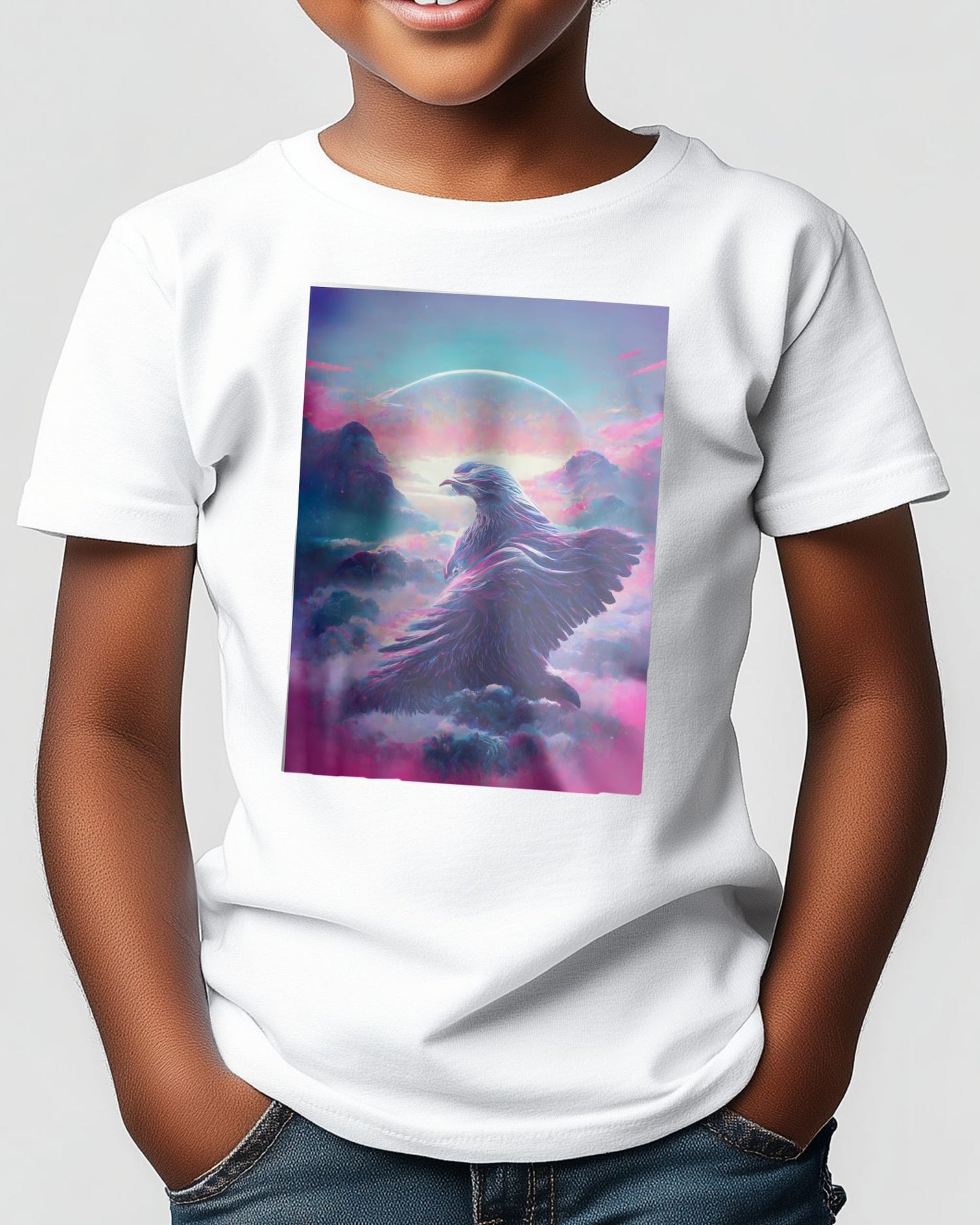 vapor wave animal eagle - @SanDee15