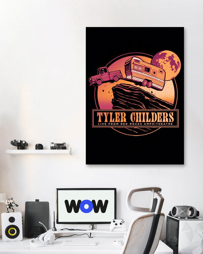 Tyler Childers Bus Moon Best Selling v3 - @MyKido
