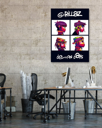 Gorillaz - @MKSTUDIO