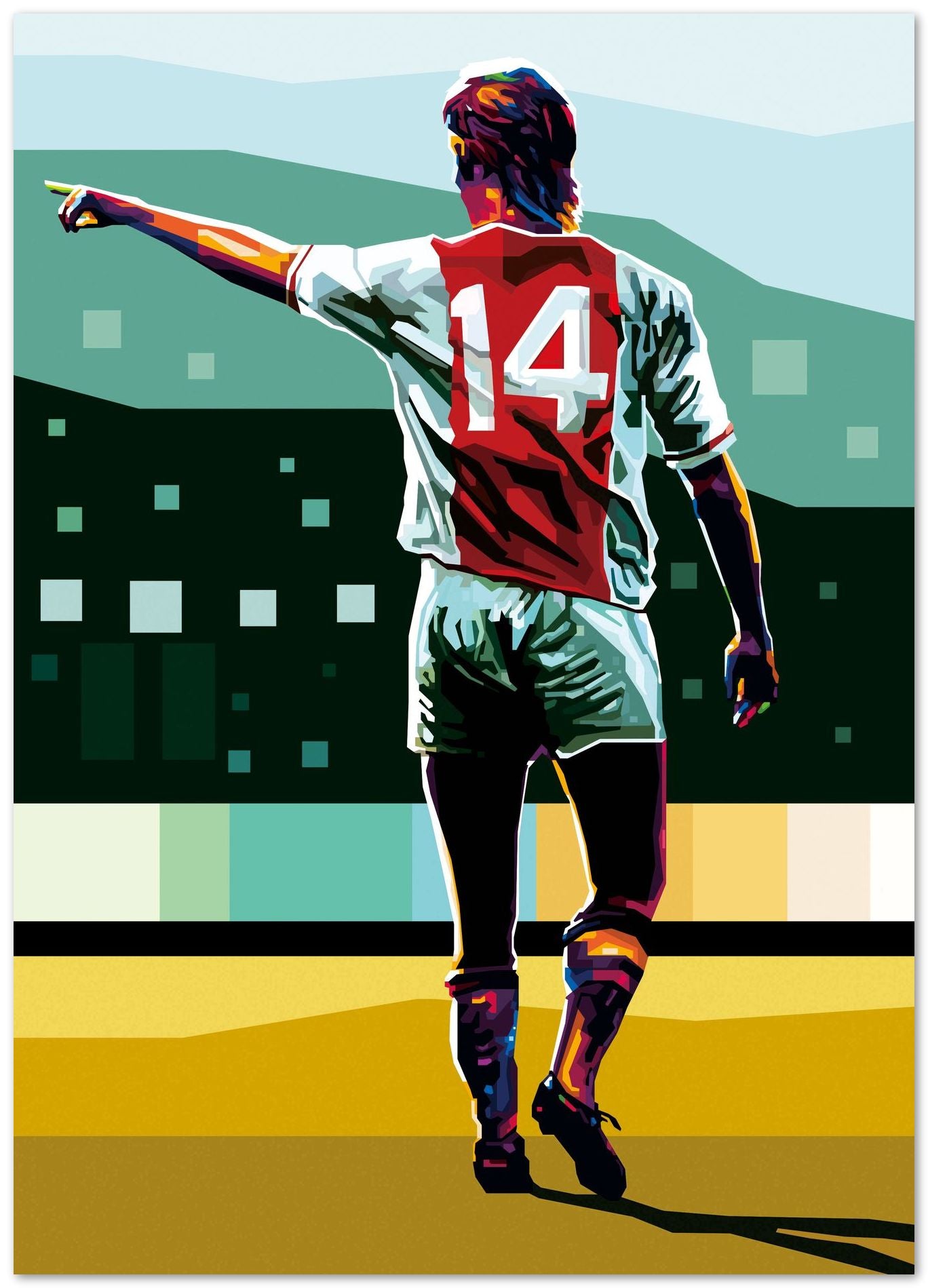 Johan Cruyff - @MKSTUDIO