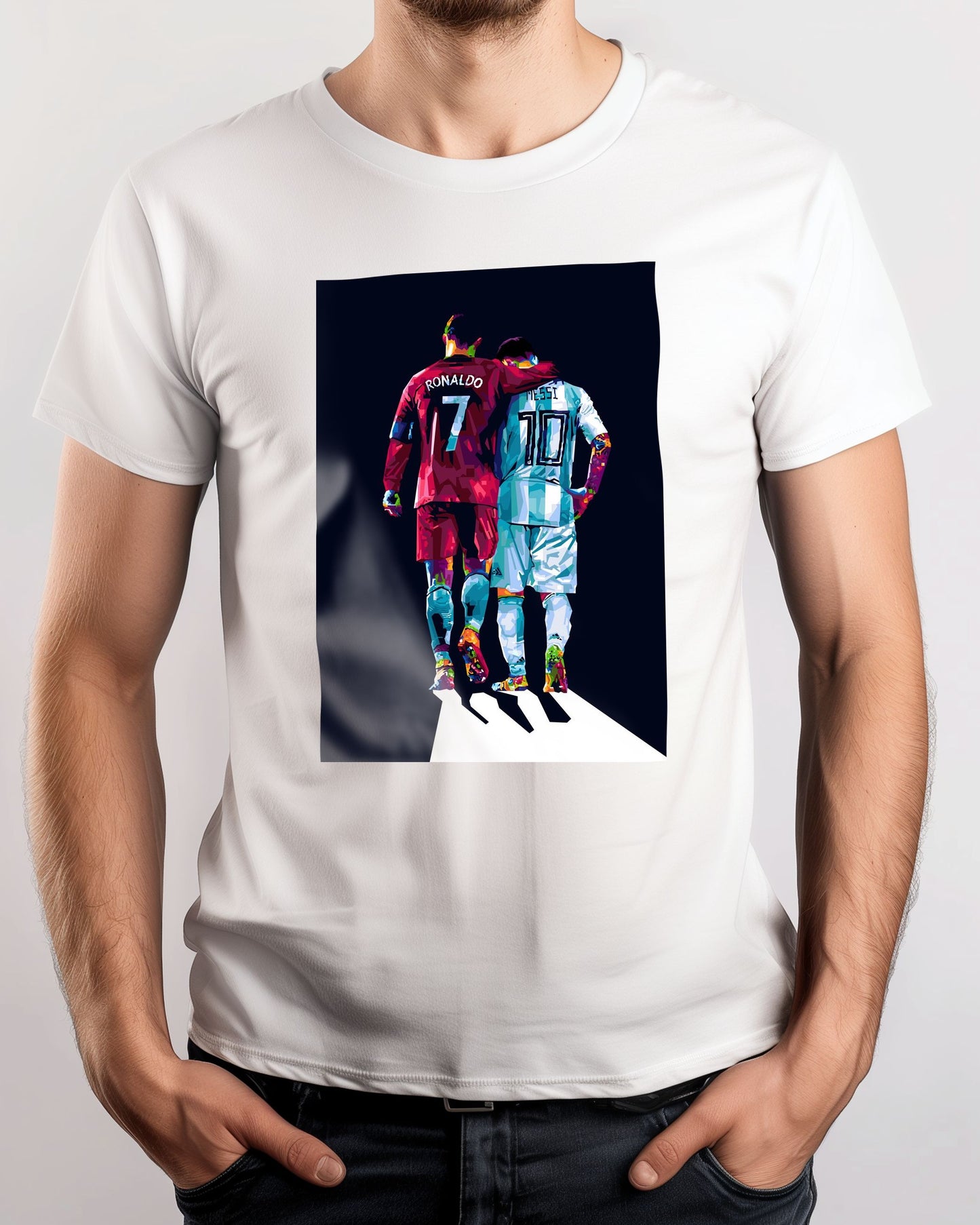 Ronaldo and Messi - @MKSTUDIO