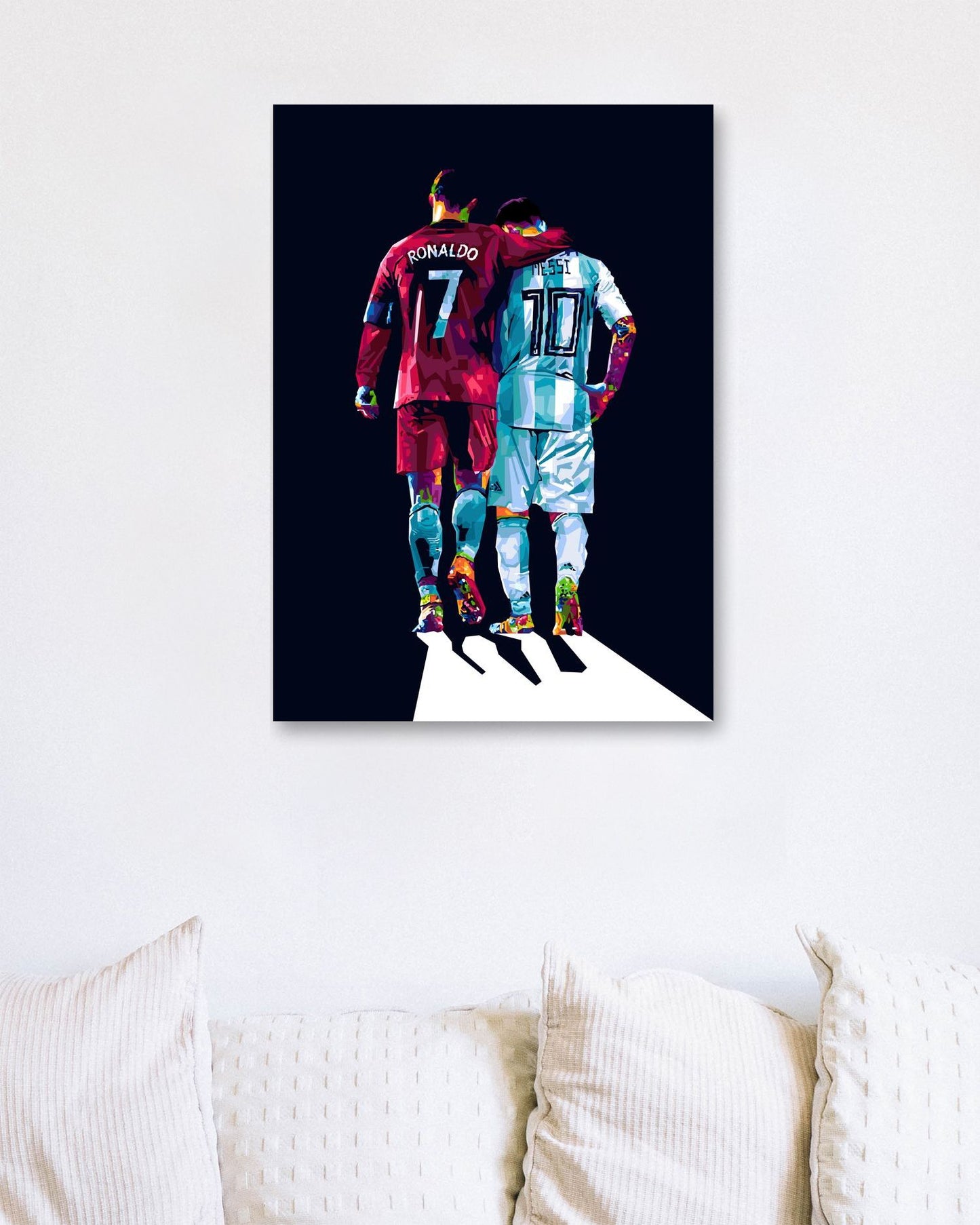 Ronaldo and Messi - @MKSTUDIO