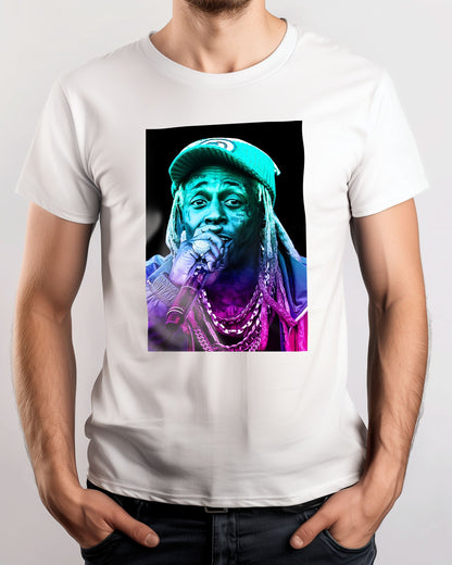 Lil Wayne colorful - @SanDee15