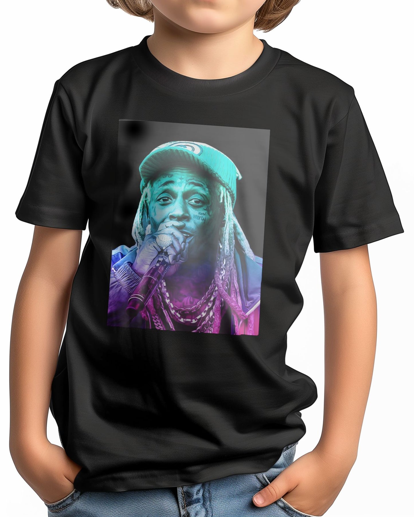 Lil Wayne colorful - @SanDee15