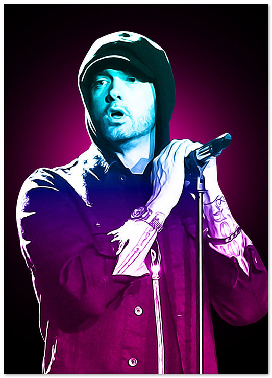 Eminem oil paintings colorful - @SanDee15