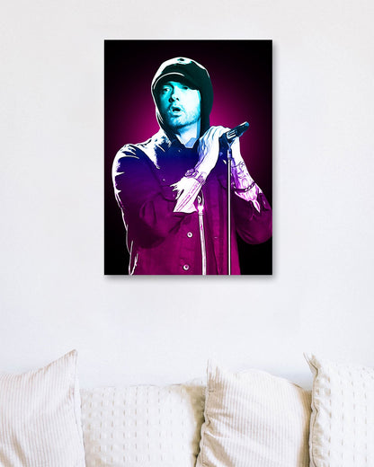 Eminem oil paintings colorful - @SanDee15