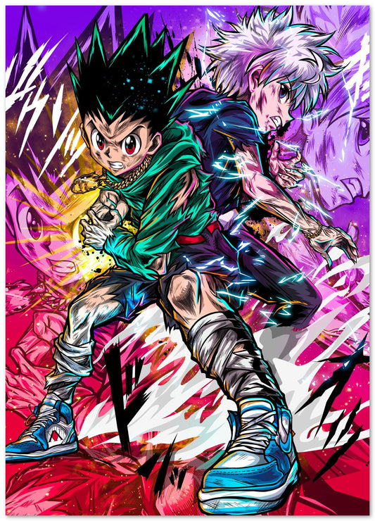 Hunter x Hunter Killua and Gon - @Windriani