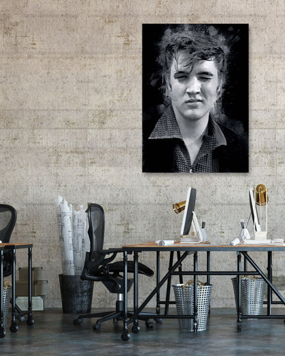 Elvis Presley paintings - @SanDee15