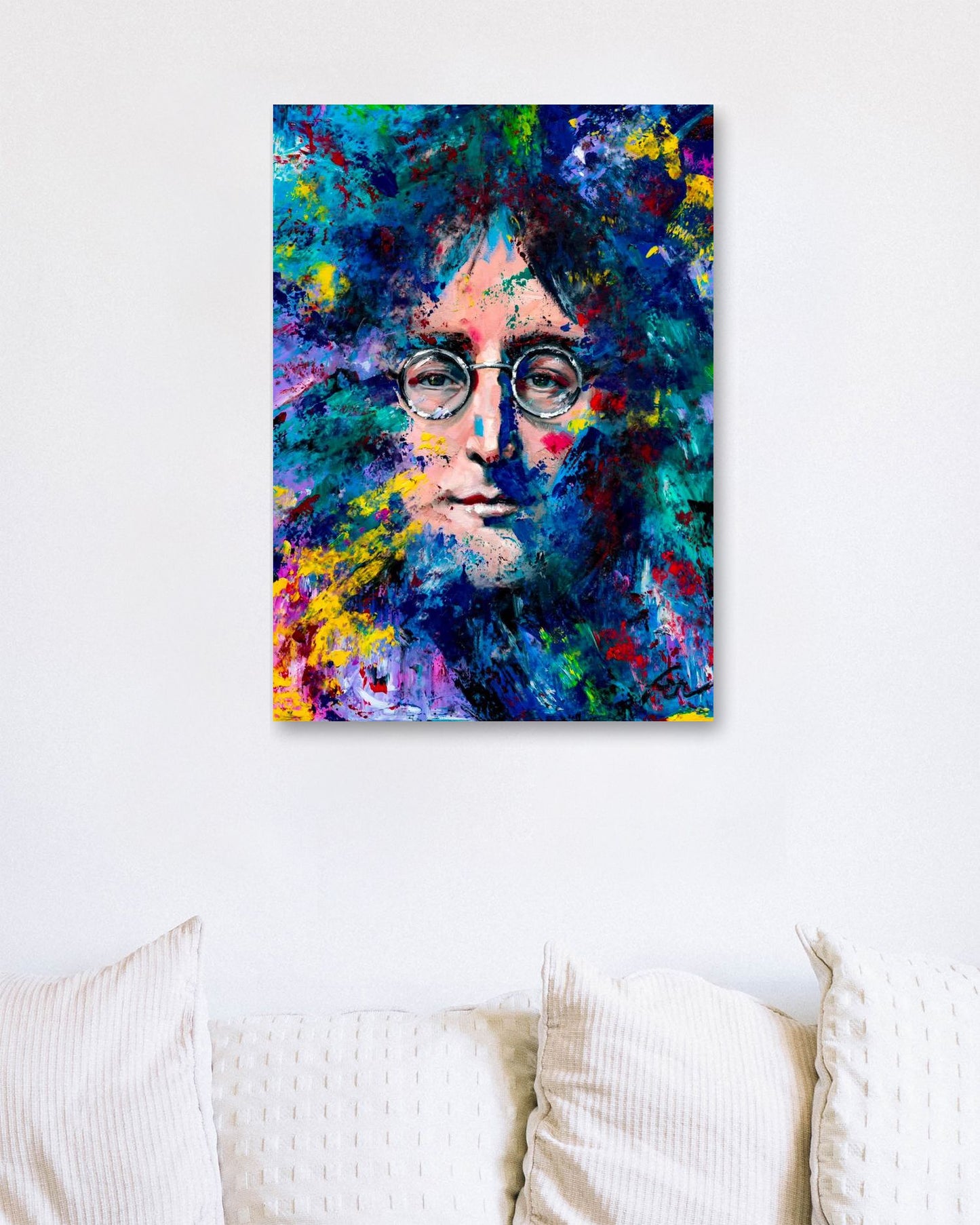 John Lennon Abstract - @Windriani
