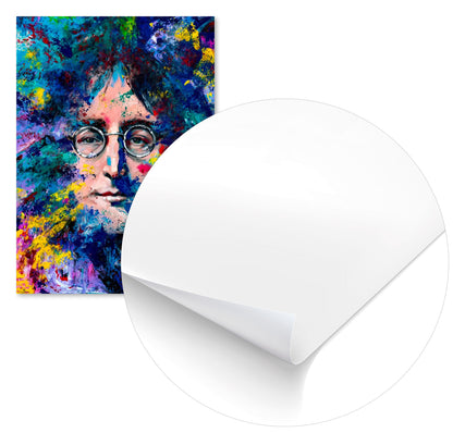 John Lennon Abstract - @Windriani