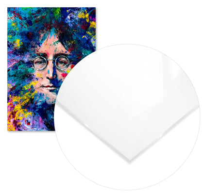 John Lennon Abstract - @Windriani