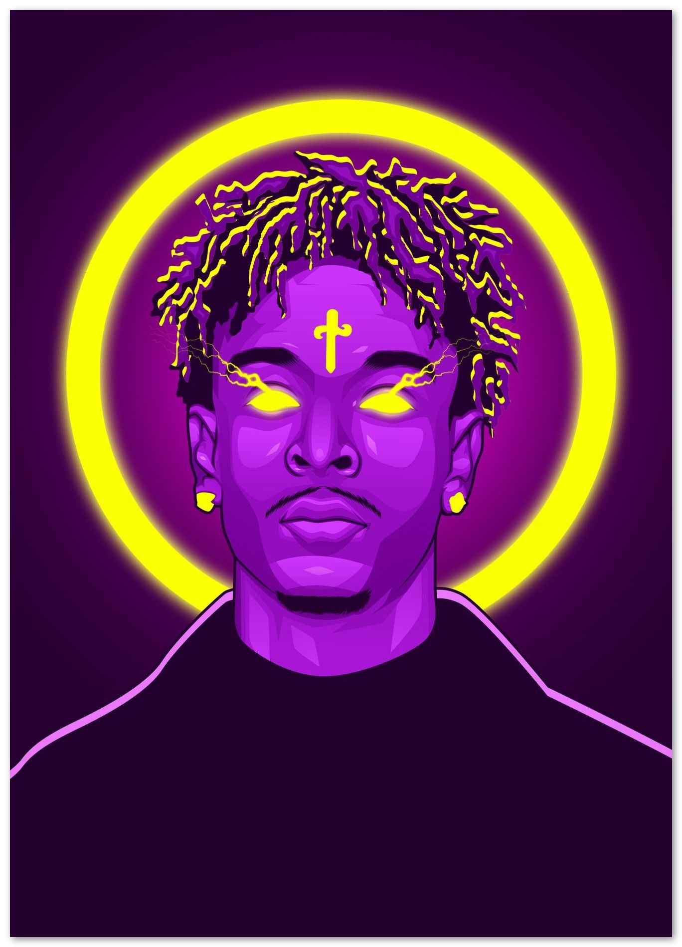 21 Savage Neon - @ColorizeStudio