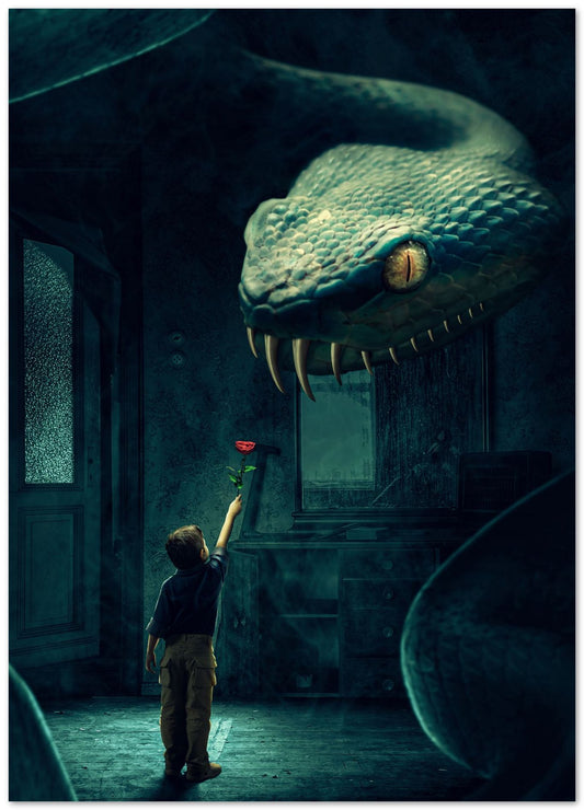 monster snake - @AzlanXavier